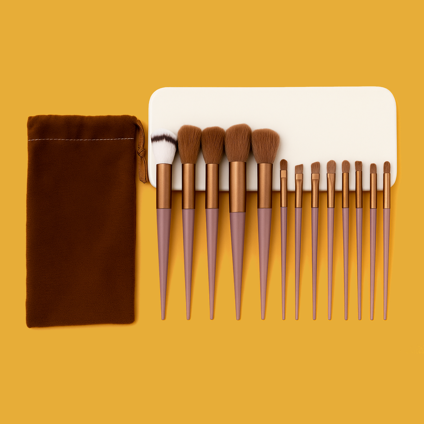 MakeupDome Signature Brush Set - 13 piezas